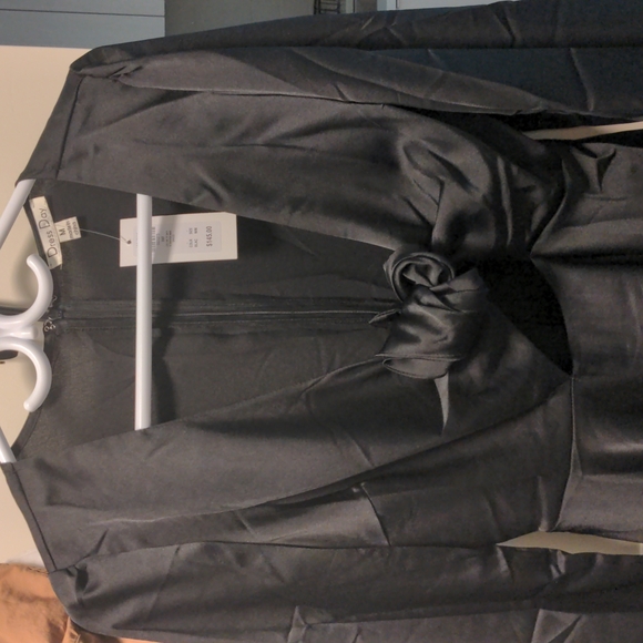 Black Mini Dress - Picture 2 of 4